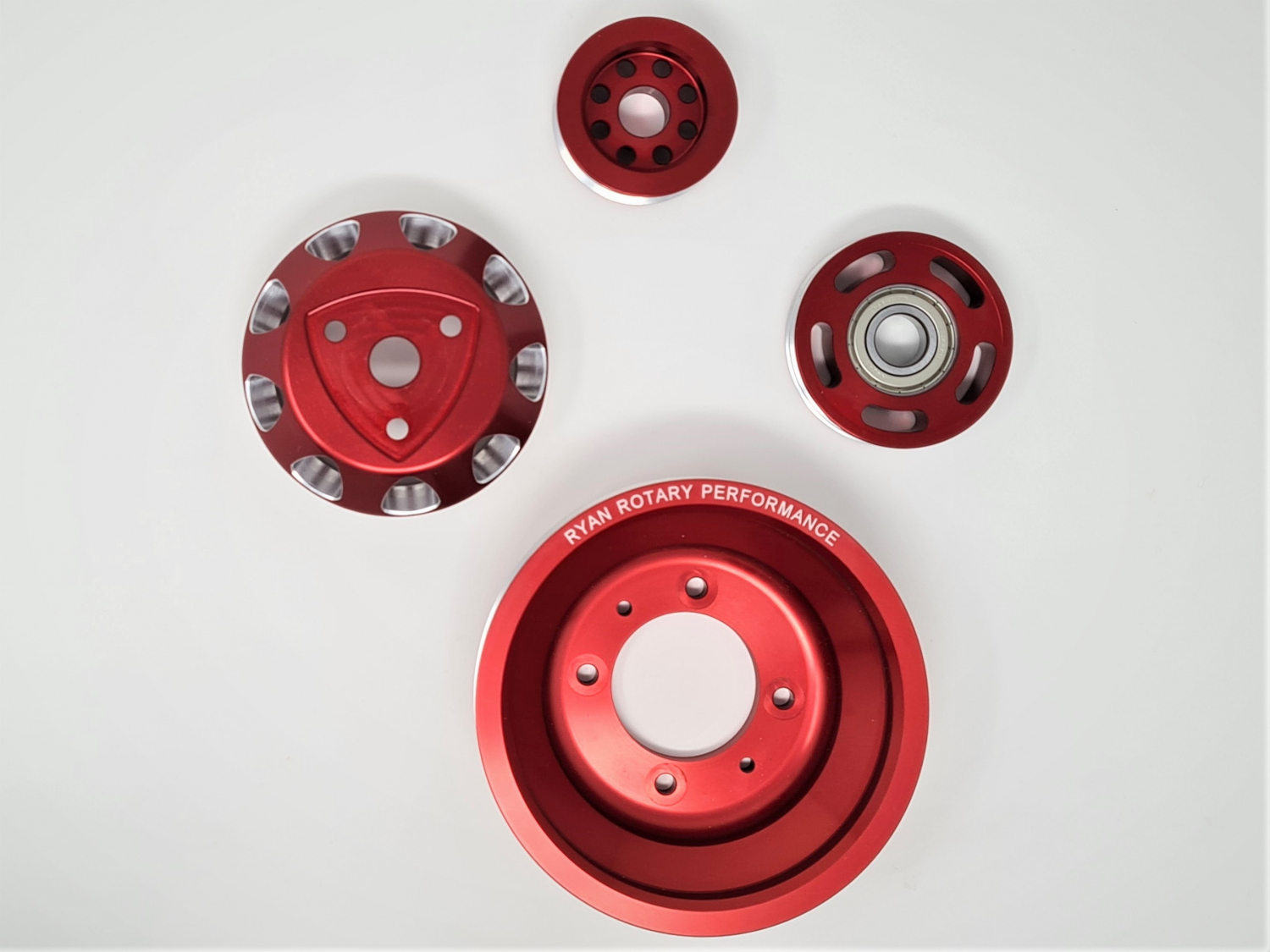 Rx8 Series 1 (20032008) RRP 4 Piece Pulley Set Rx8 Specialist