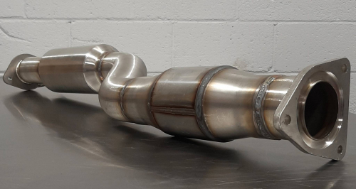Rx8 3″ 200 Cel Performance Catalytic Converter with Resonator