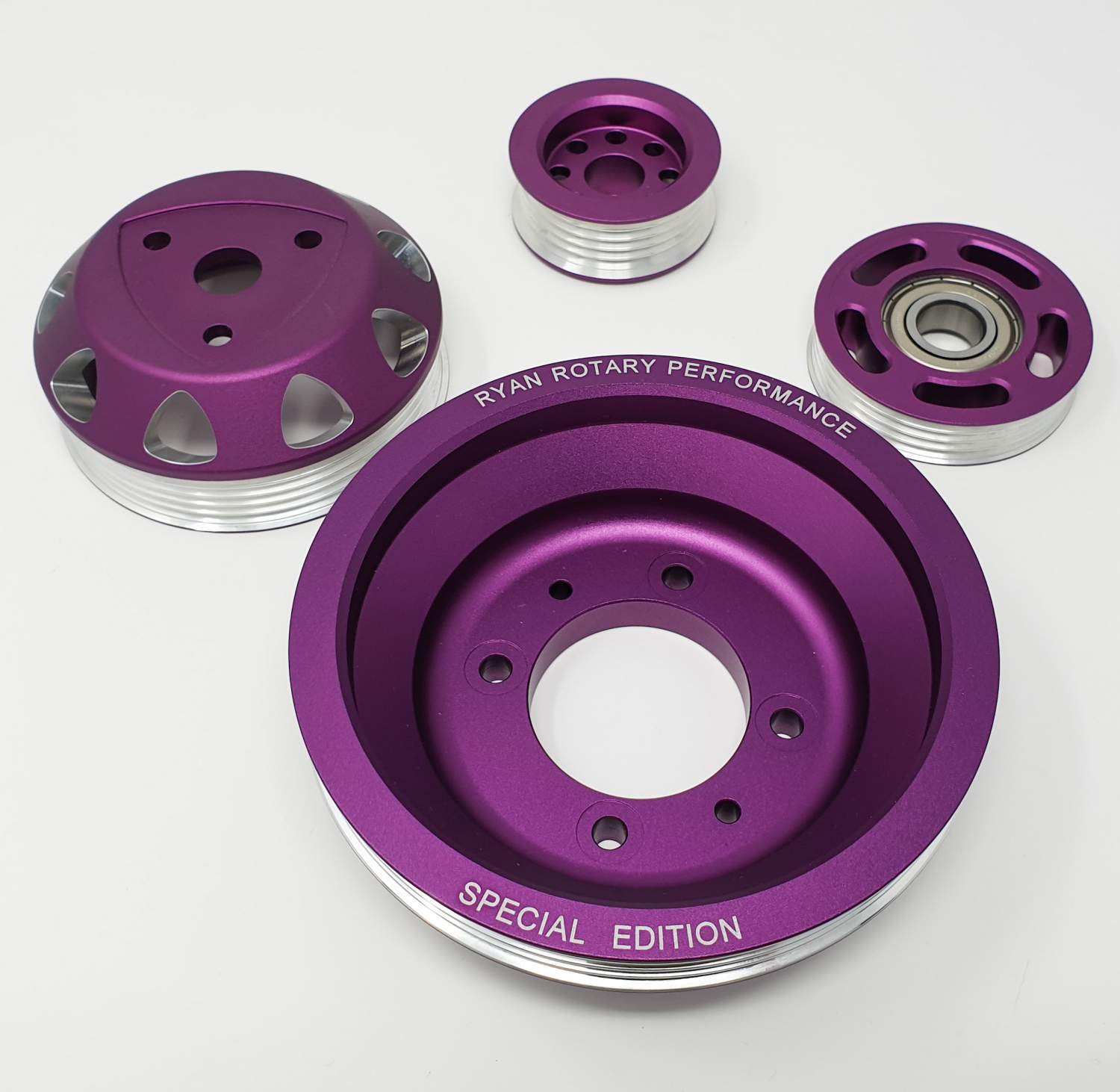 Rx8 Series 1 (20032008) RRP 4 Piece Pulley Set Rx8 Specialist