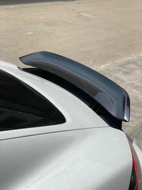 718 Boxster Spyder Style Carbon Fiber Duck Tail - Image 2