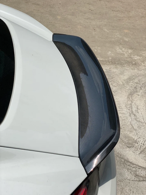 718 Boxster Spyder Style Carbon Fiber Duck Tail - Image 3