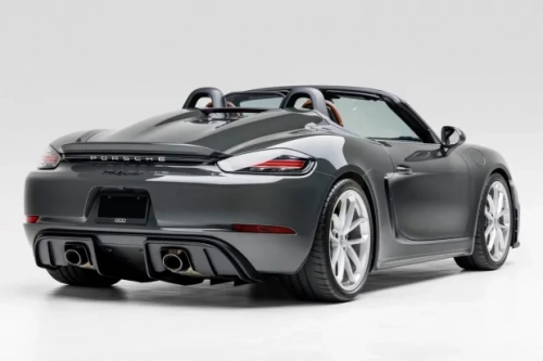 718 Boxster Spyder Style Carbon Fiber Duck Tail