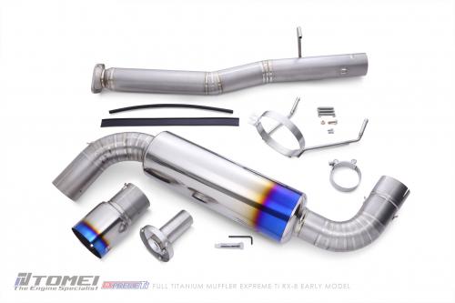 Tomei Expreme ‑ Ti Full Titanium Muffler – Mazda RX‑8 - Image 2