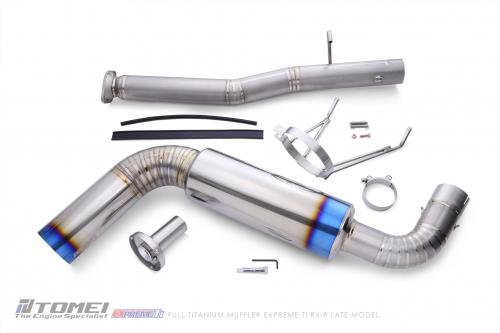 Tomei Expreme ‑ Ti Full Titanium Muffler – Mazda RX‑8